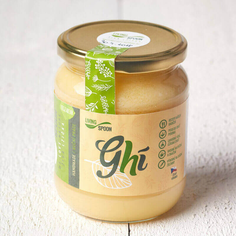 PALETOVÝ PRODEJ - BIO GHI - tradiční přepuštěné máslo - rodinné balení ( 560 ml )