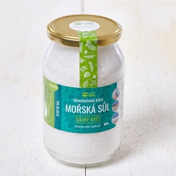  PALETOVÝ PRODEJ - 600 g - Portugalská mořská sůl nejvyšší kvality - FLOR DE SAL - SOLNÝ KVĚT / Královna soli
