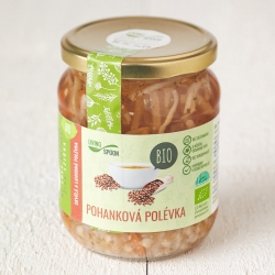 PALETOVÝ PRODEJ - BIO Pohanková polévka 560 ml - připravena z pohanky a čerstvé zeleniny ( 2 PORCE )